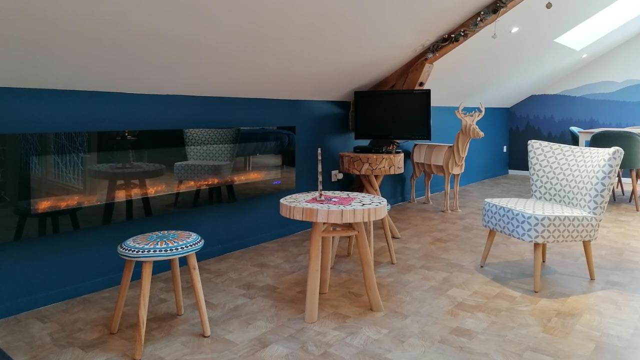 Monchateau Etoile, Hebergement Insolite Avec Spa Merlas Exterior photo